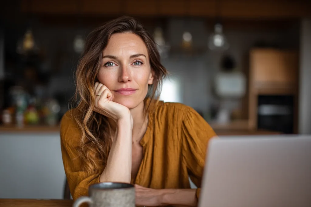 Mental clarity returning as perimenopause brain fog improves
